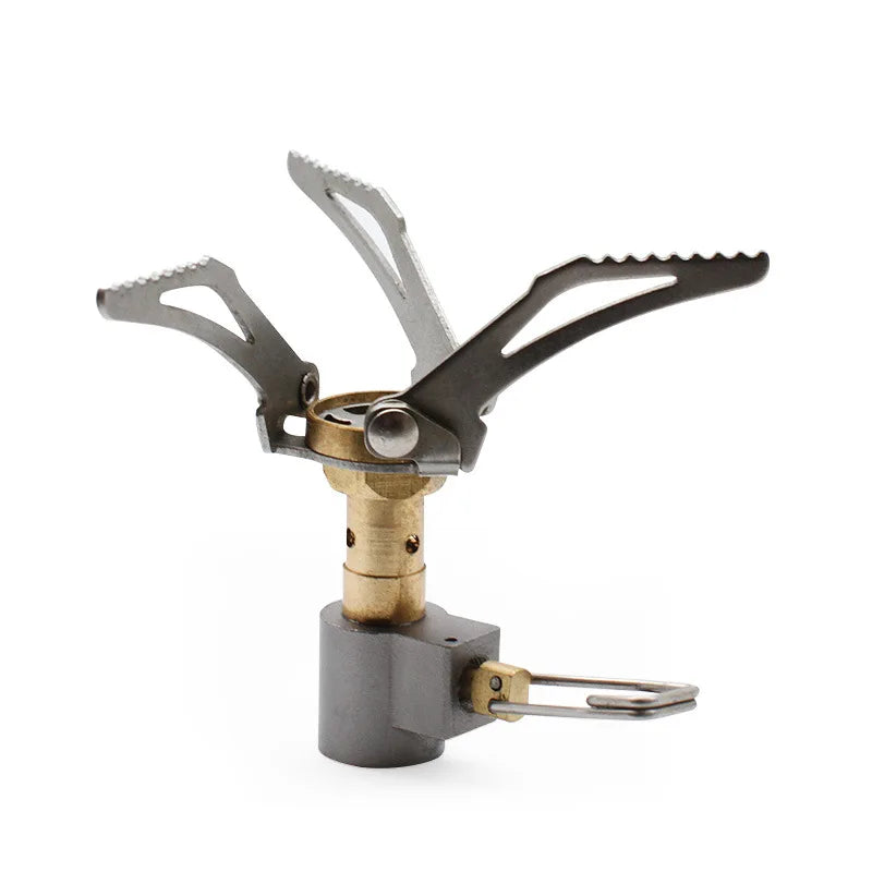 Super Mini Camping Stove Outdoor Pocket Gas Burner Ultralight Camping Tools