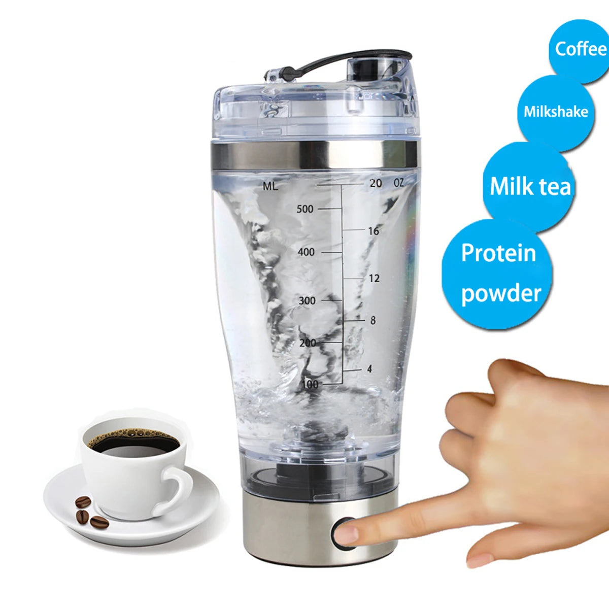 550ML Electric Shaker Protein Blender