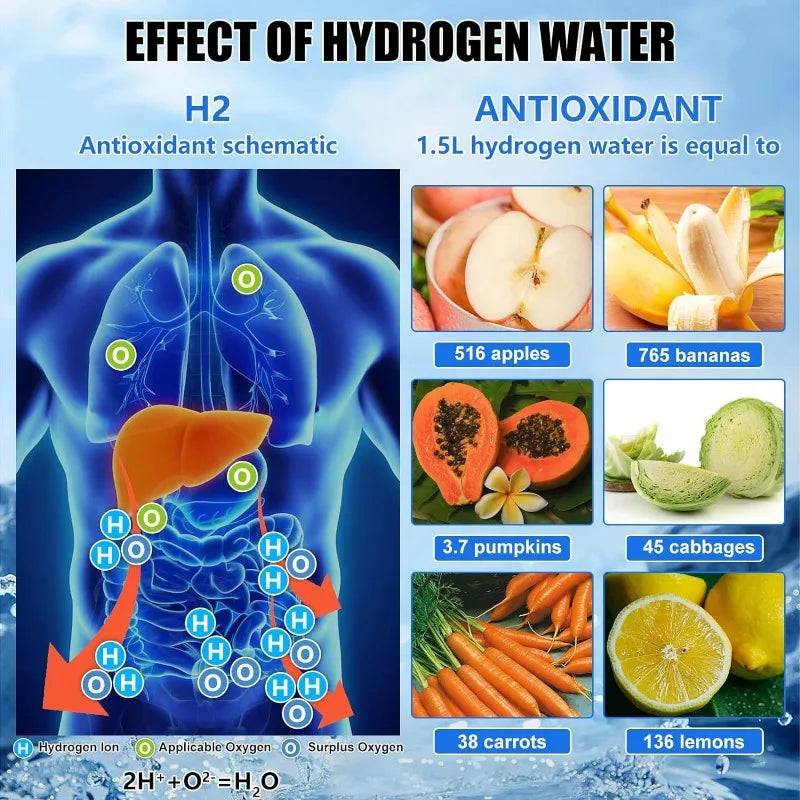 Hydrogen Water Bottle 420ML