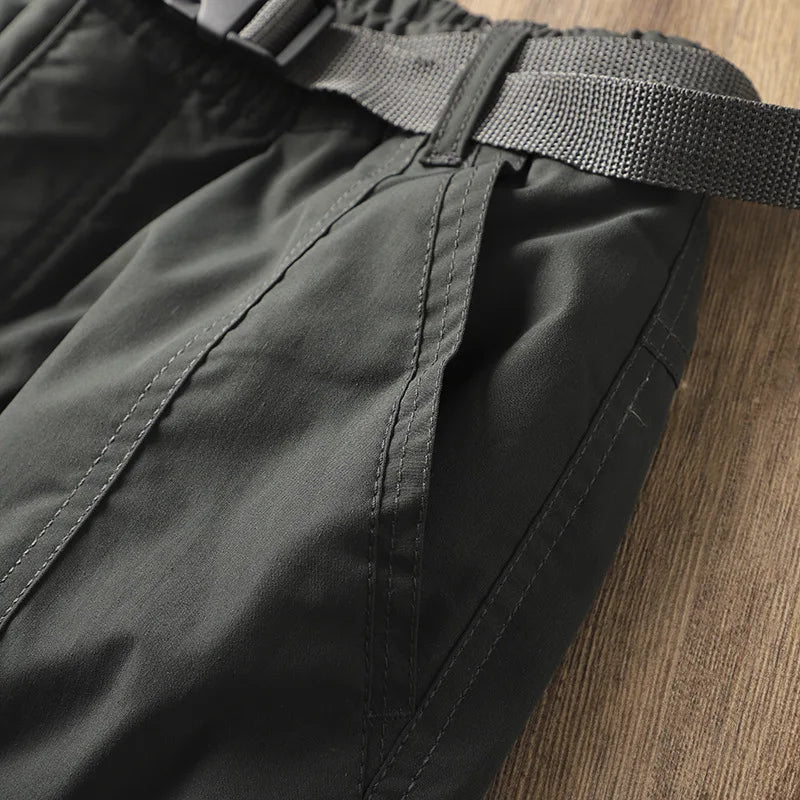Outdoor Workwear Pants Men's Loose Fleece Lined Thick Soft Hiking Mountain Climbing Windproof Waterproof Jacket Pants