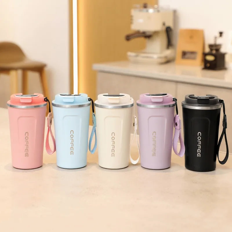 Smart Coffee Temperature Display Travel Mug