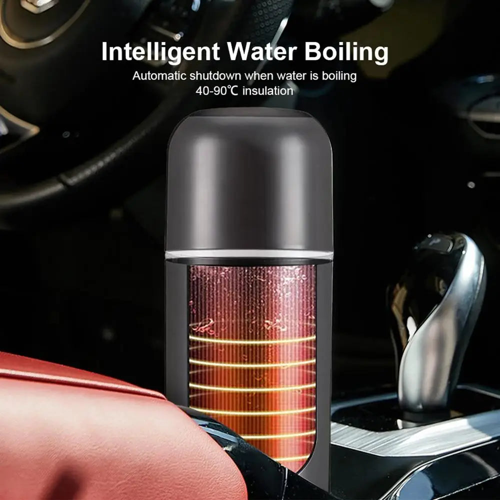 12V 24V Portable Self Stirring Thermos