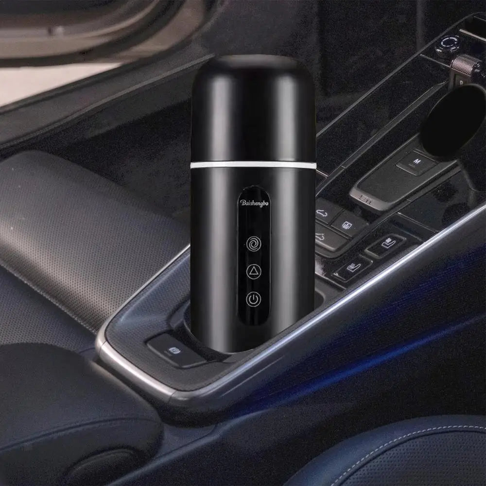 12V 24V Portable Self Stirring Thermos