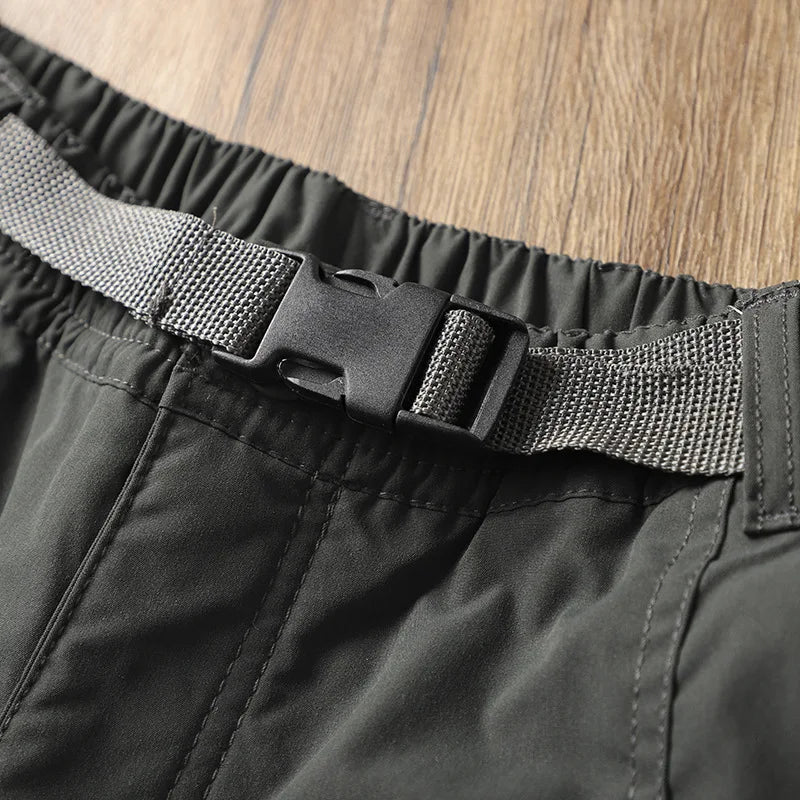 Outdoor Workwear Pants Men's Loose Fleece Lined Thick Soft Hiking Mountain Climbing Windproof Waterproof Jacket Pants