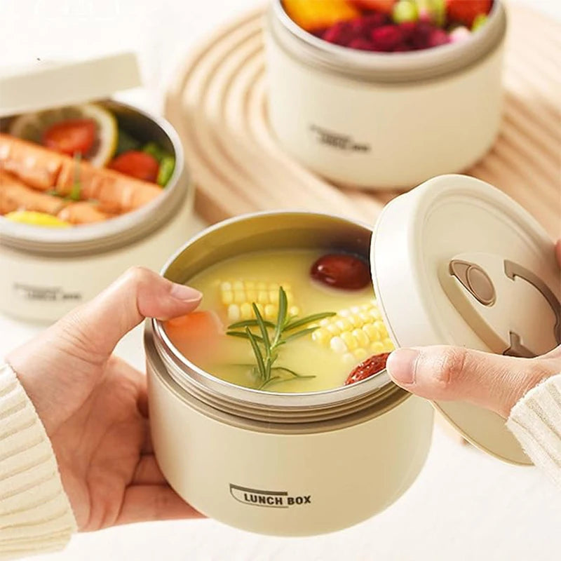 3 pcs Stackable Thermal Lunch Boxes