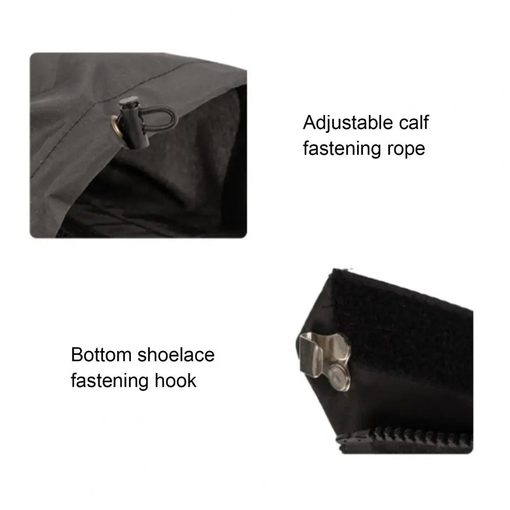 Hiking Leg Gaiters Waterproof Adjustable Leg Gaiters for Outdoor Activities Hiking Climbing Skiing Hunting Men Women Snow Boot