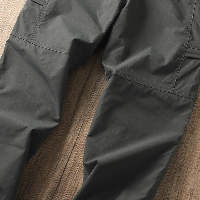 Outdoor Workwear Pants Men's Loose Fleece Lined Thick Soft  Hiking Mountain Climbing Windproof Waterproof Jacket Pants