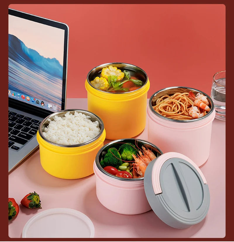USB Electric Lunch Box Food Heater 5V 12V 24V 20W Car Truck School Travel Food Heated Warmer Container Stainless Steel Bneto Box