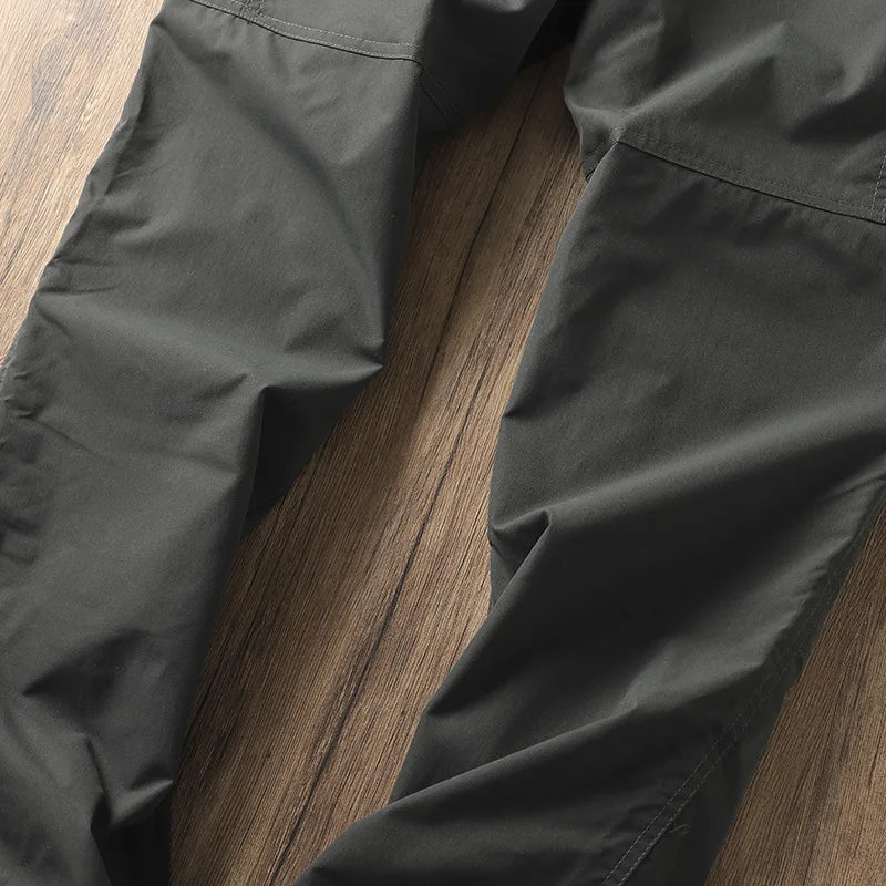 Outdoor Workwear Pants Men's Loose Fleece Lined Thick Soft  Hiking Mountain Climbing Windproof Waterproof Jacket Pants